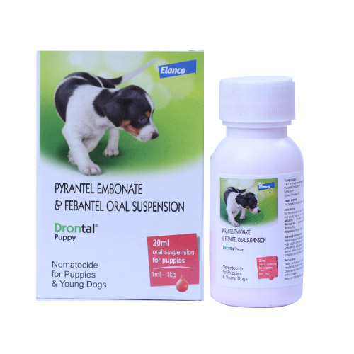 Drontal Puppy Worming Suspension 100 Ml