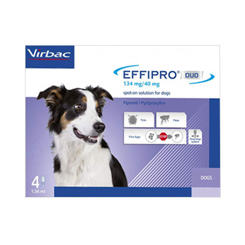 Effipro Duo Spot On For Medium Dogs 23 To 44 Lbs. 12 Pack