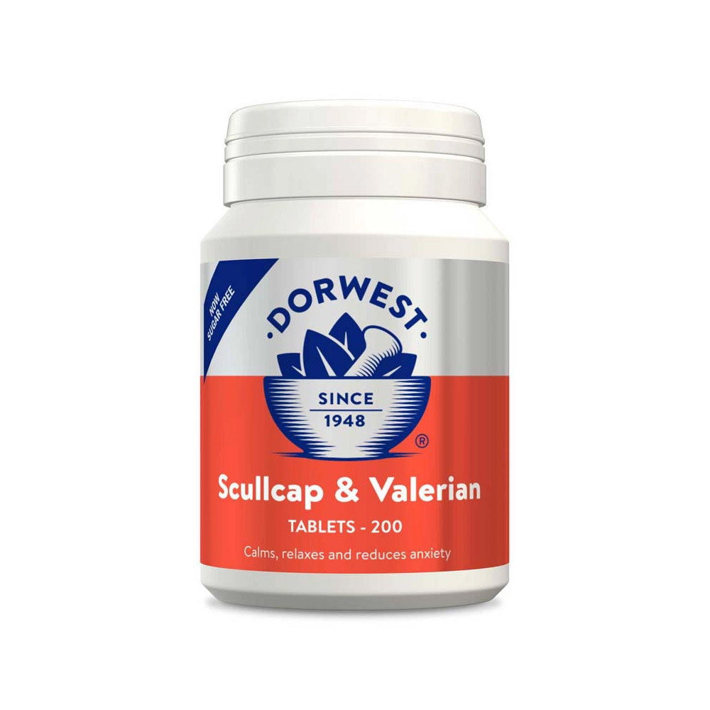 Scullcap & Valerian Tablets For Dogs And Cats 500 Tablets