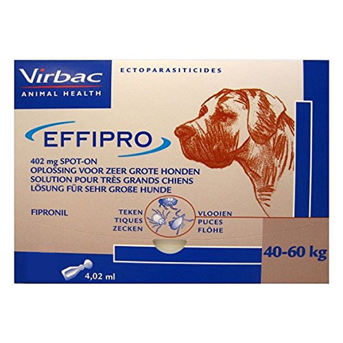 Effipro Spot-On Solution For Extra Large Dogs Over 88 Lbs. 8 Pack