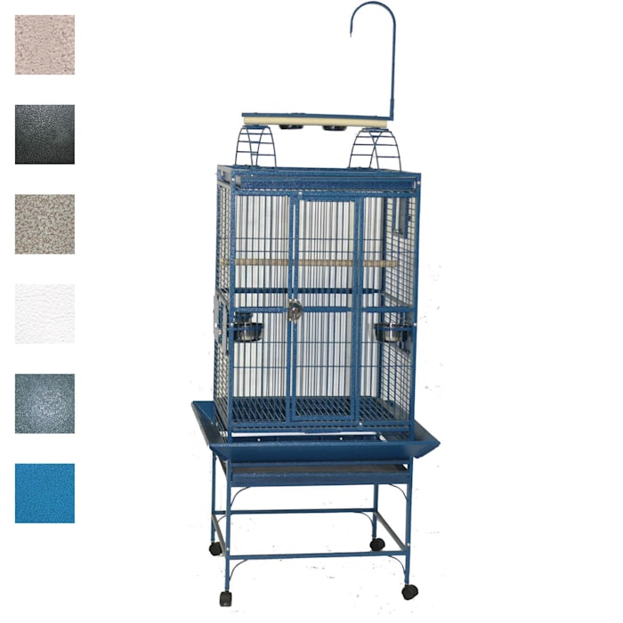 A&E Cage Company 24" X 22" Play Top Bird Cage in Green