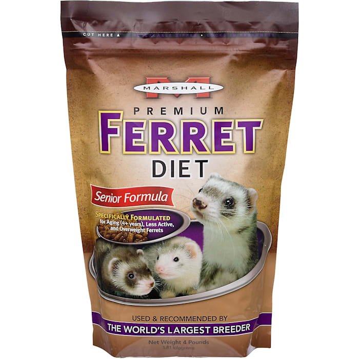 Marshall Pet Products Premium Ferret Diet Senior Formula, 4 LBS