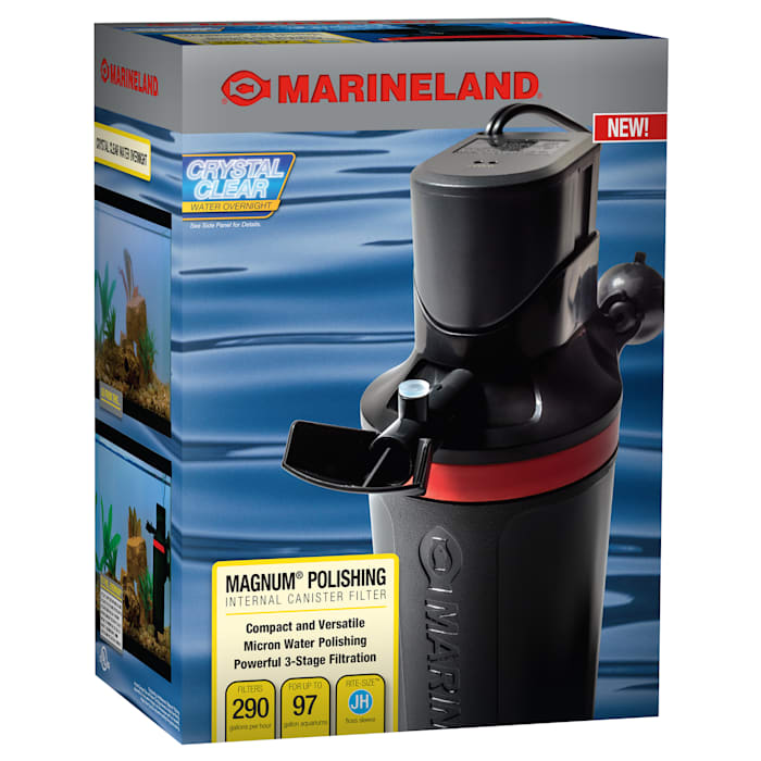 Marineland Magnum Polishing Internal Canister Filter, 10.5 IN