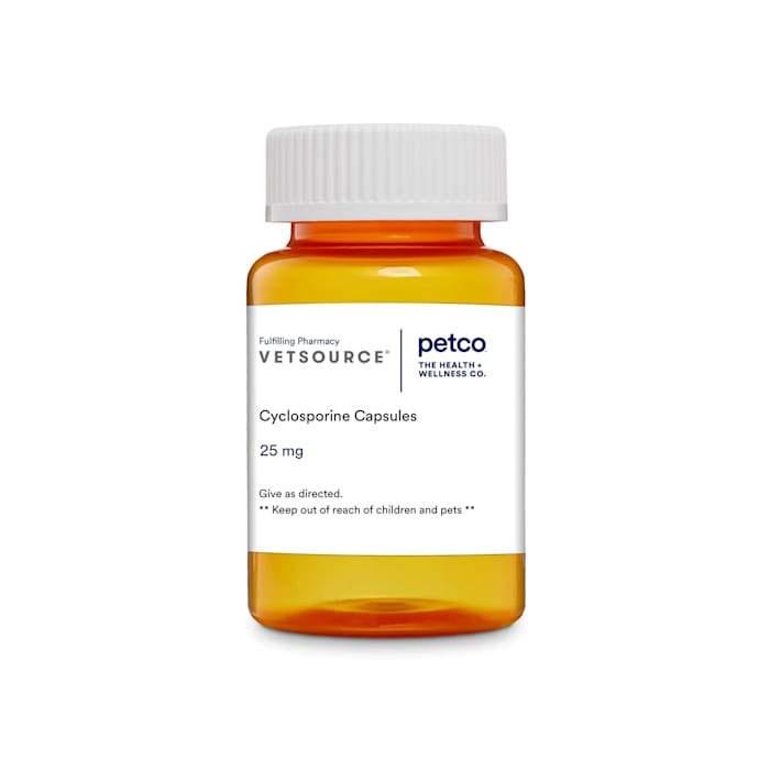 Cyclosporine (Generic) 25 mg, 30 Capsules