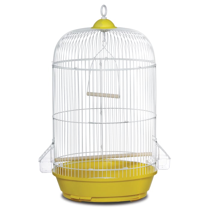 Prevue Pet Products Classic Round Yellow Bird Cage, 24" H X 13" D