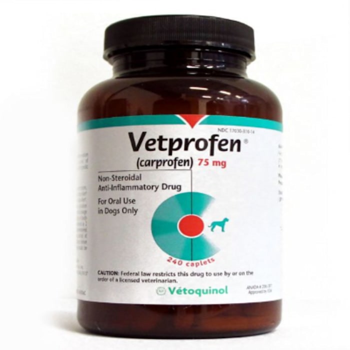 Vetprofen (Carprofen) 75 mg Caplets, 240 Count