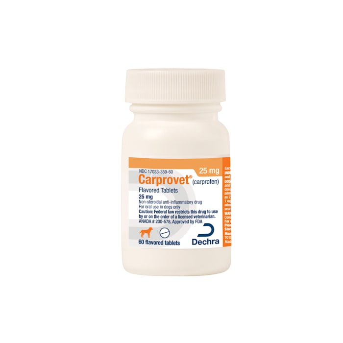 Carprovet (Carprofen) Flavored Tablets 25 mg, 60 Count