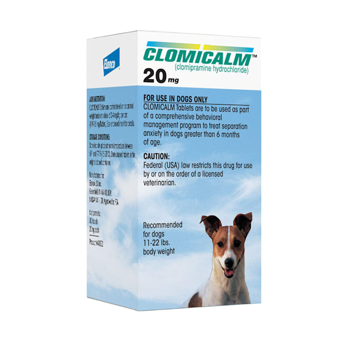 Clomicalm 20 mg for Dogs, 30 Tablets