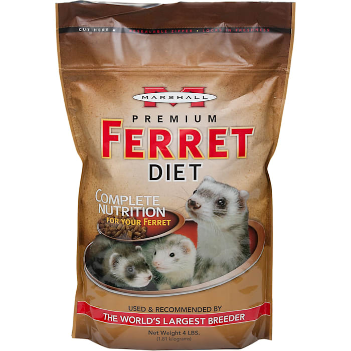 Marshall Pet Products Premium Ferret Diet, 4 LBS