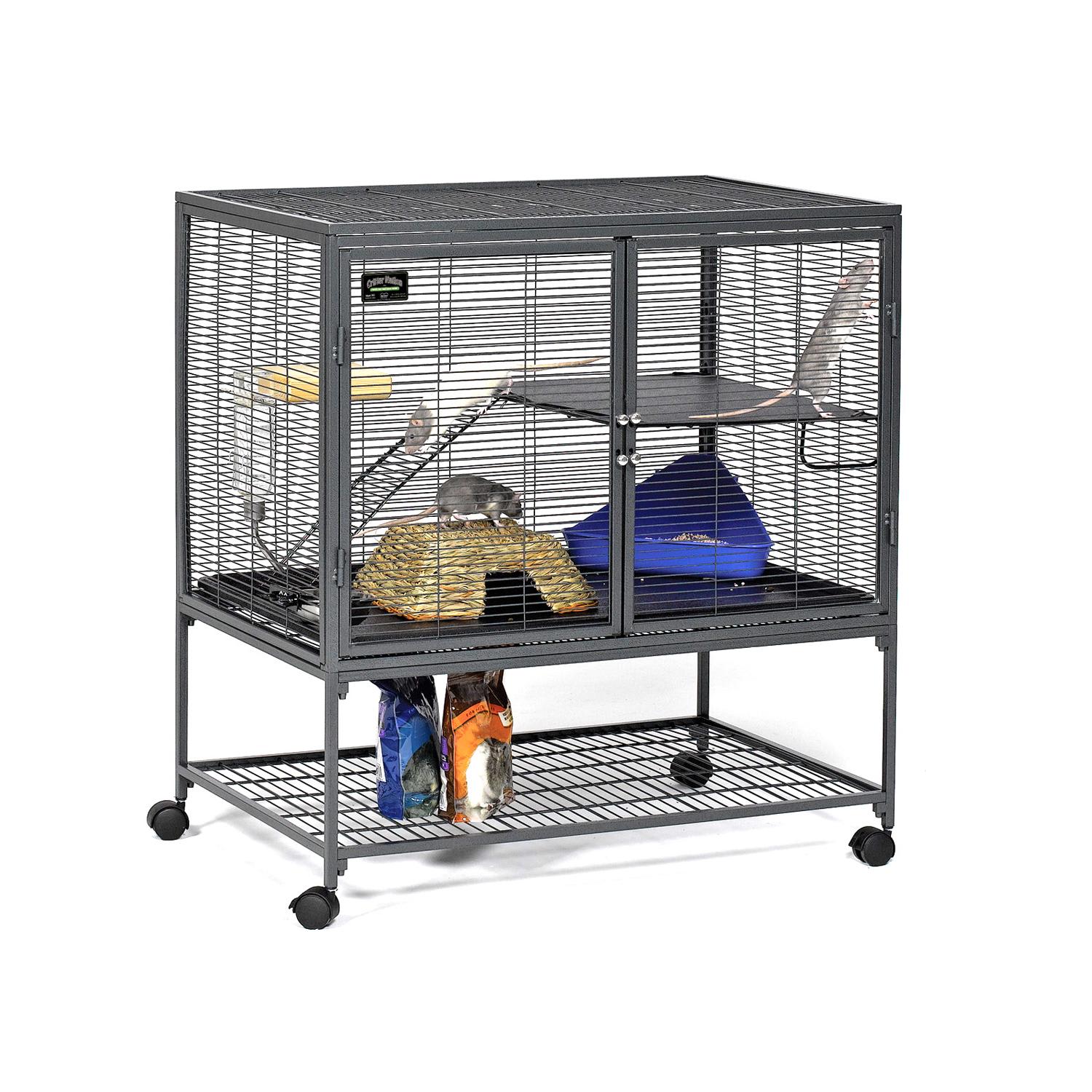 Midwest Critter Nation Single Unit with Stand Small Animal Cage