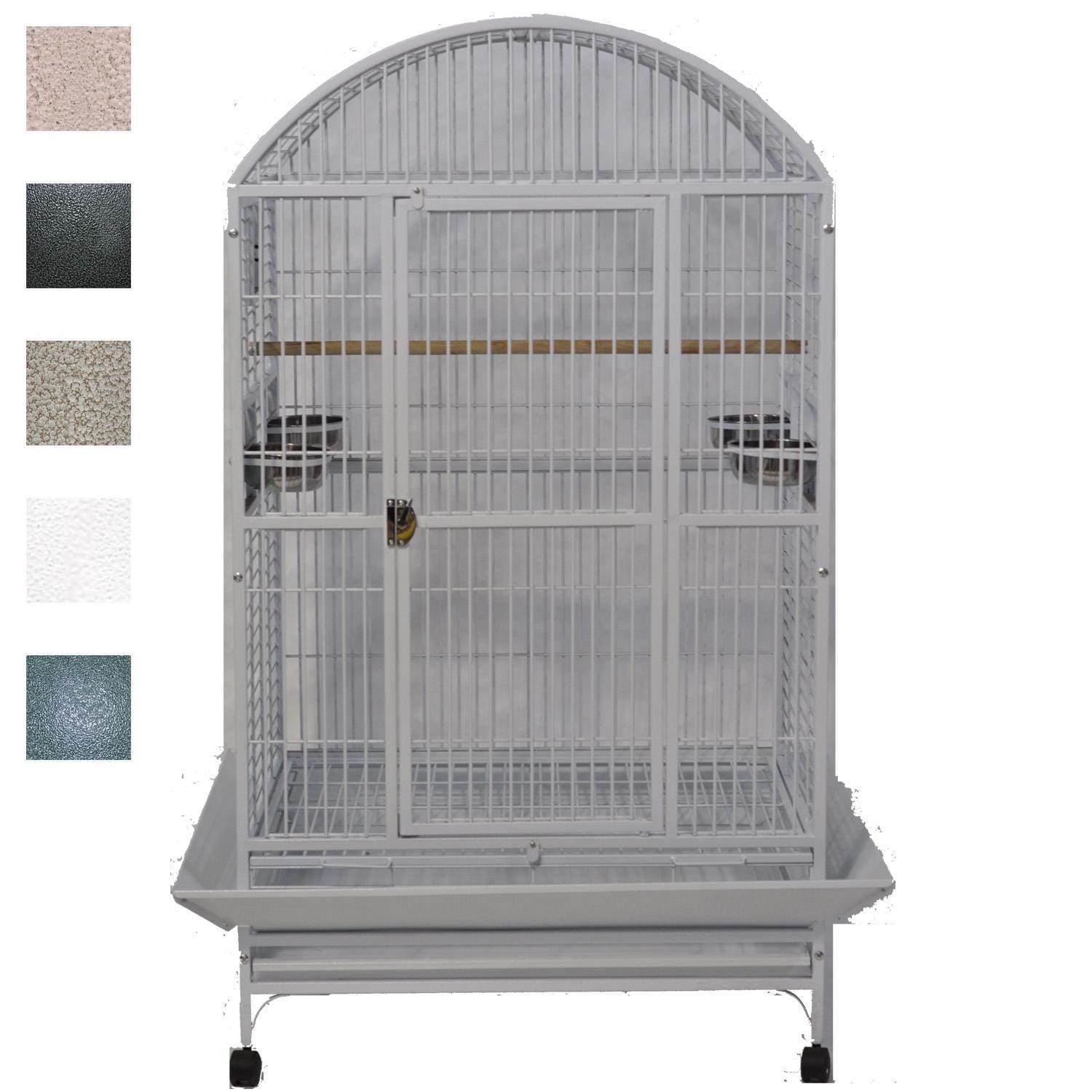 A&E Cage Company Black Palace Dometop X-Large Bird Cage