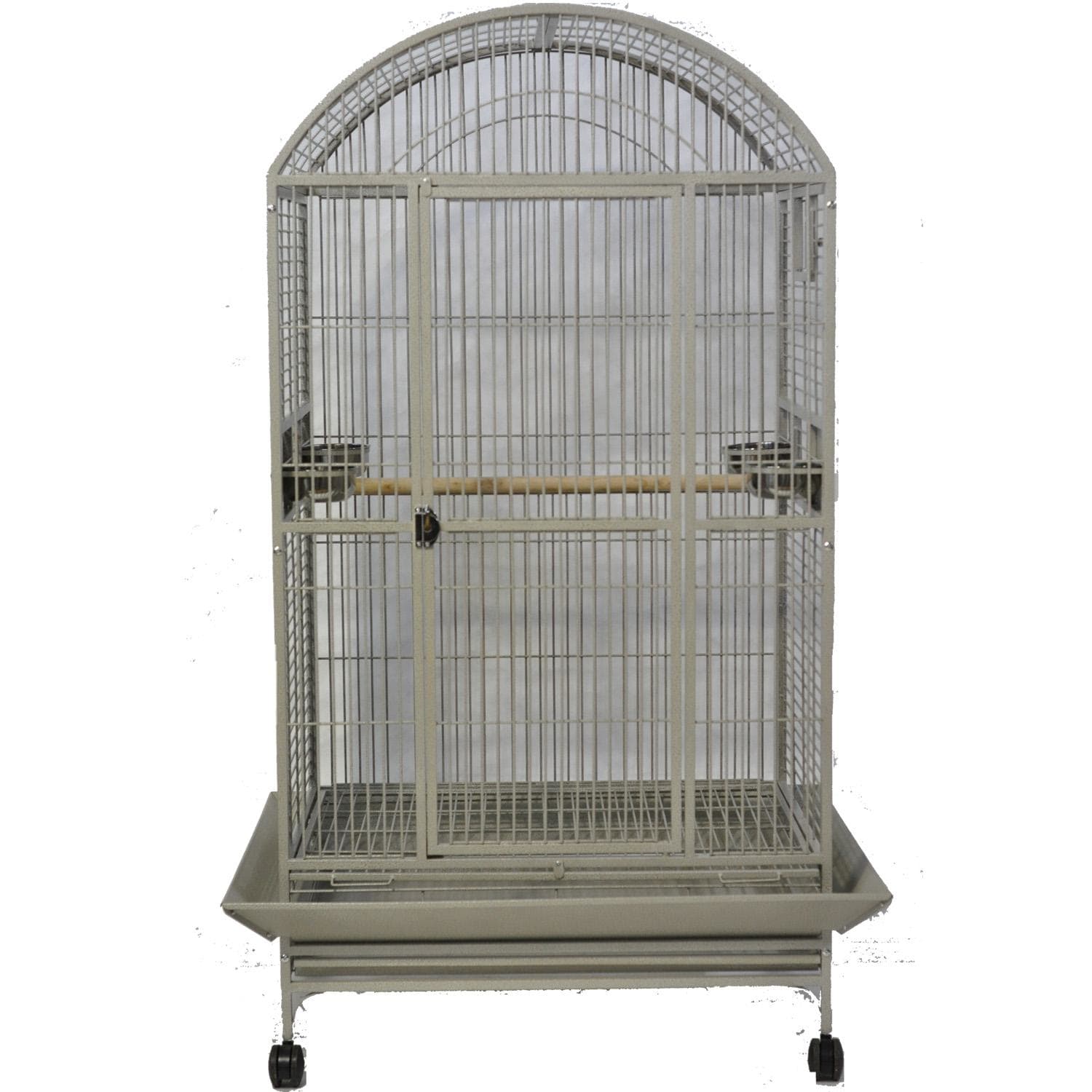 A&E Cage Company Stainless Steel Macaw Mansion Dometop Bird Cage