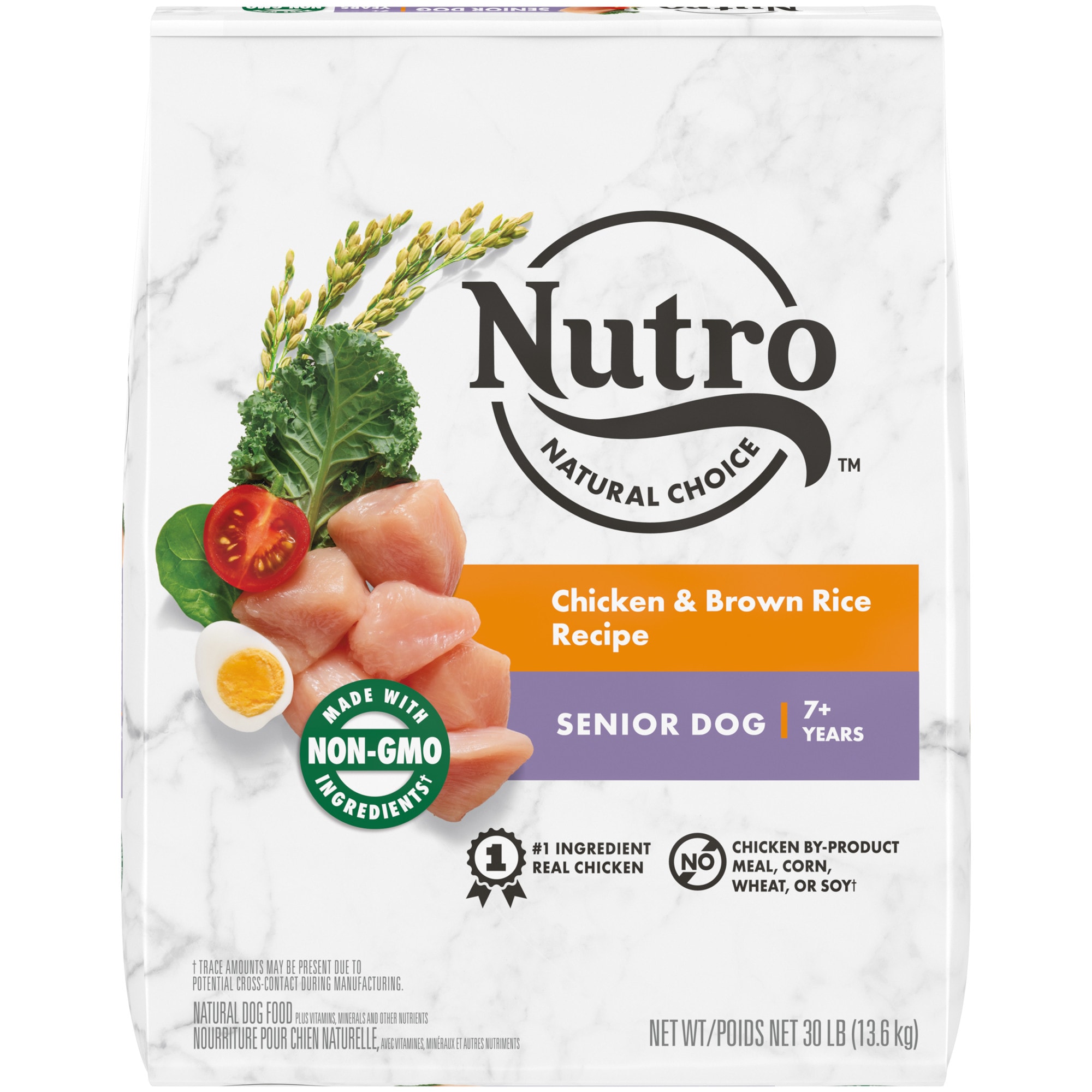 Nutro Natural Choice Chicken & Brown Rice Recipe Senior Dry Dog Food