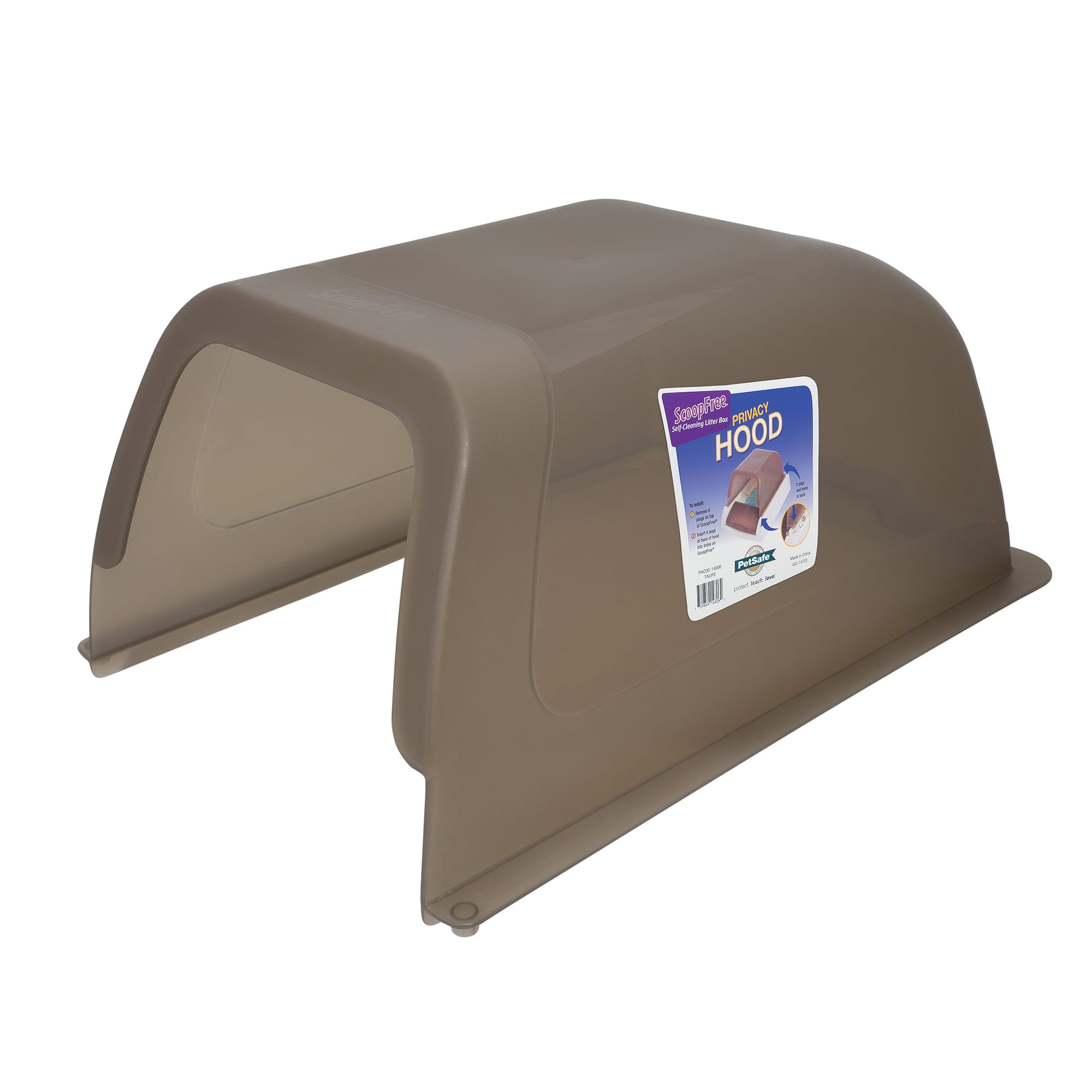 ScoopFree by PetSafe Privacy Hood Taupe