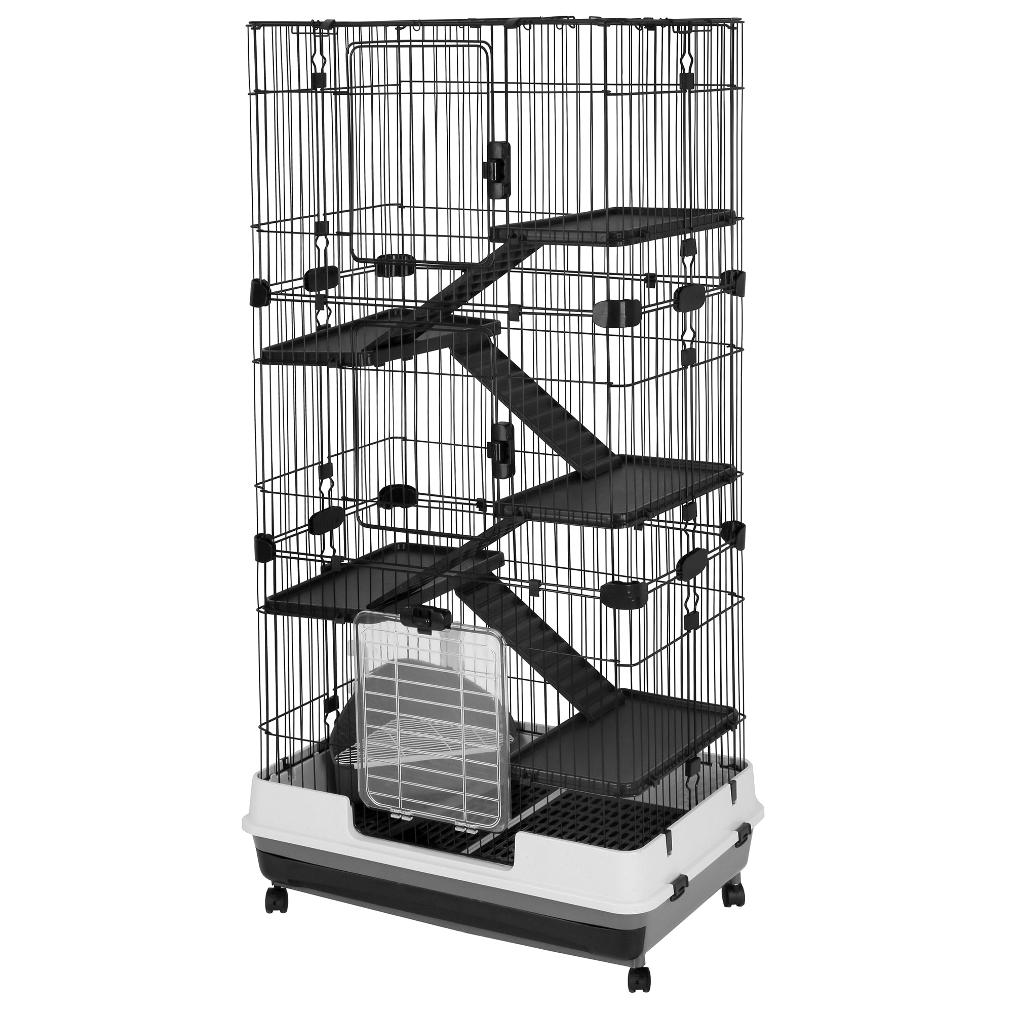 A&E Cage Company 100-3 Deluxe 6 Level Small Animal Cage