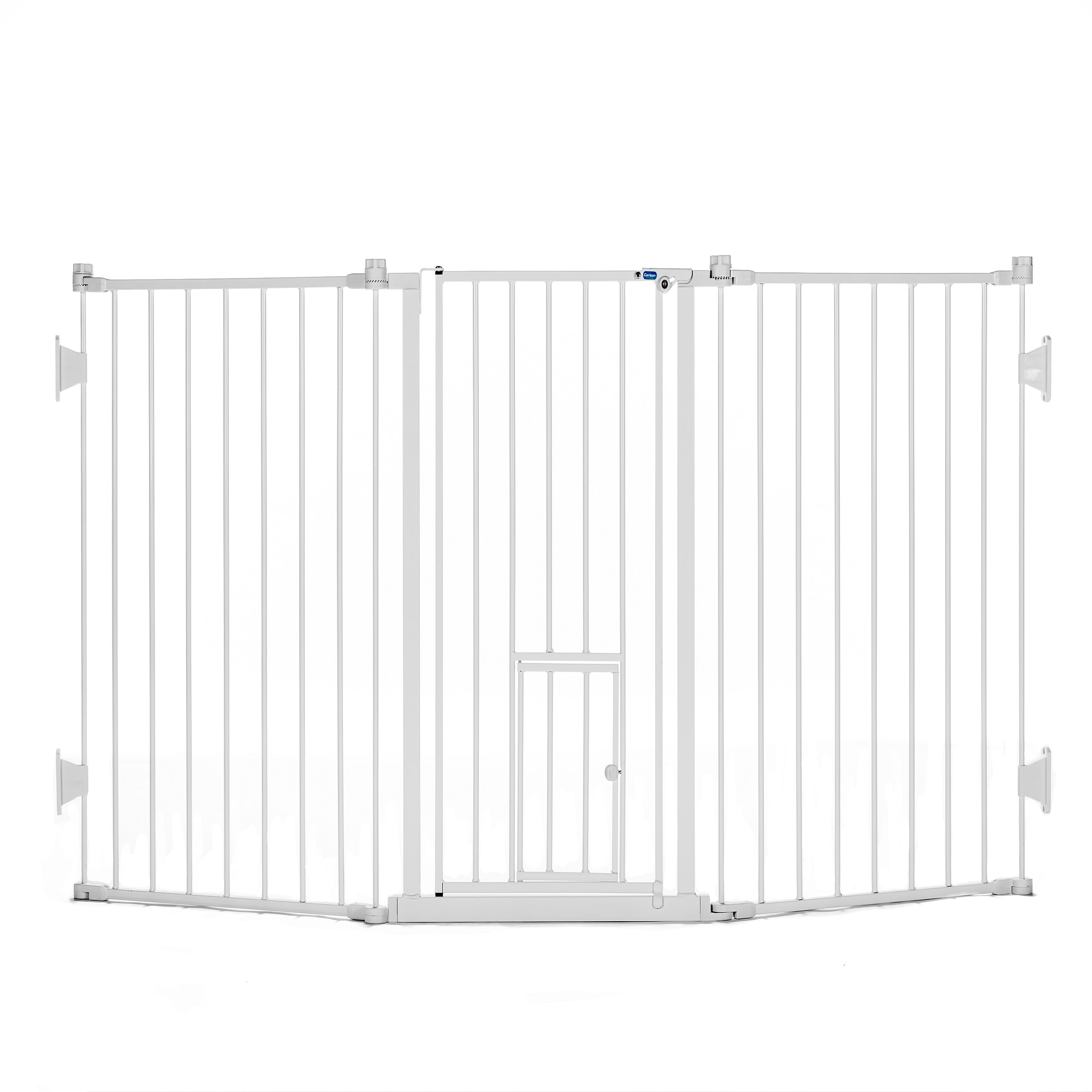 Carlson Pet Products Flexi Gate with Pet Door
