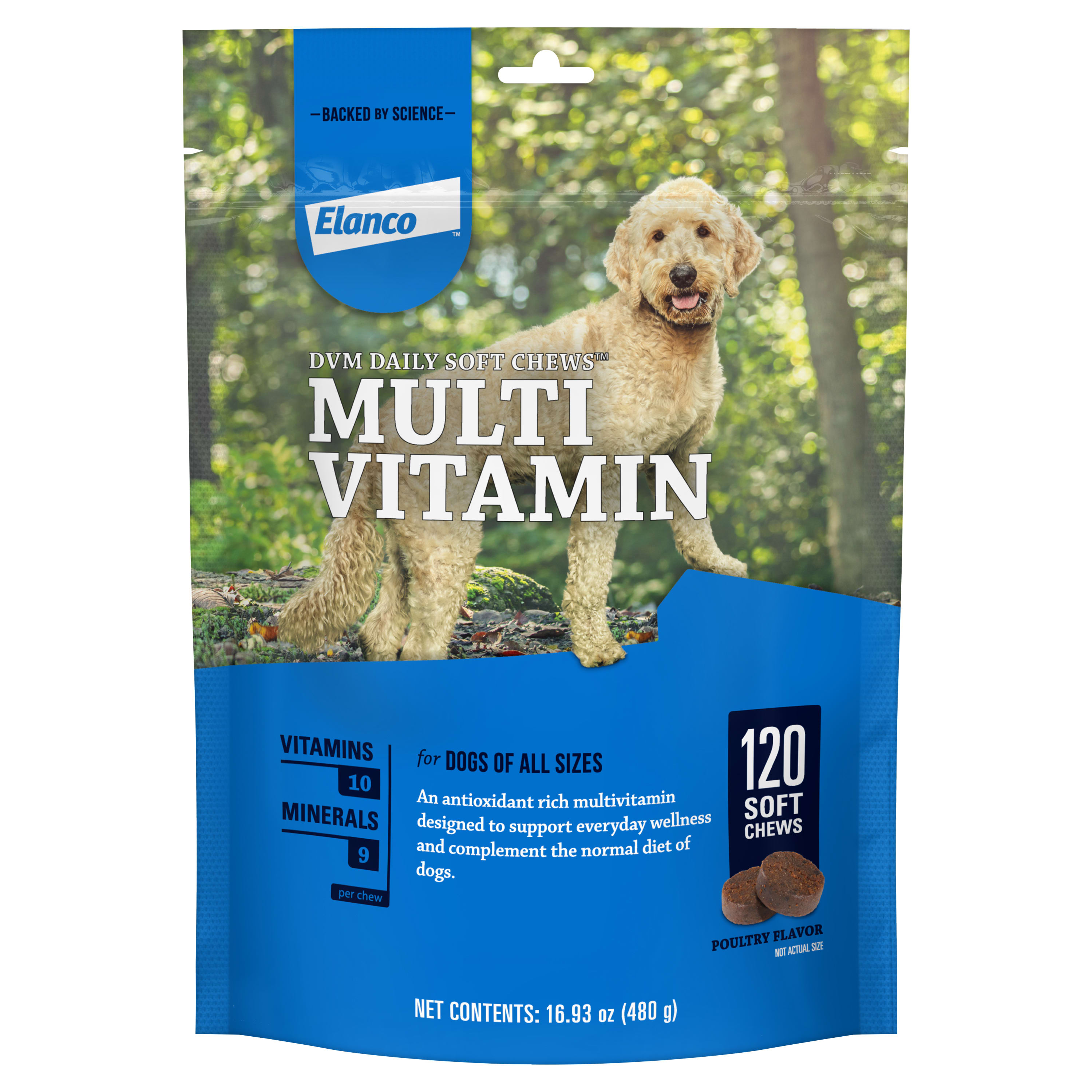 Elanco DVM Daily Soft Chews Multivitamin for Dogs