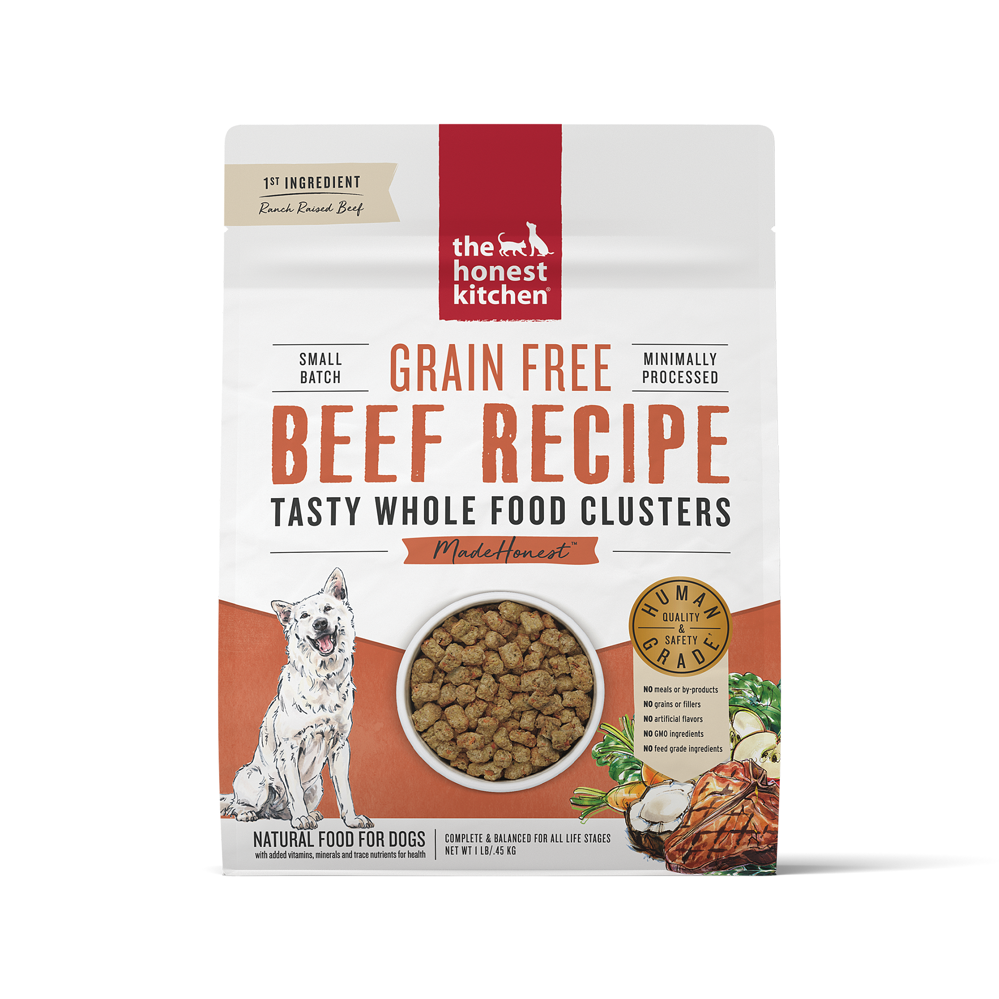Honest Kitchen's Whole Food Grain-Free Clusters Dry Dog Food