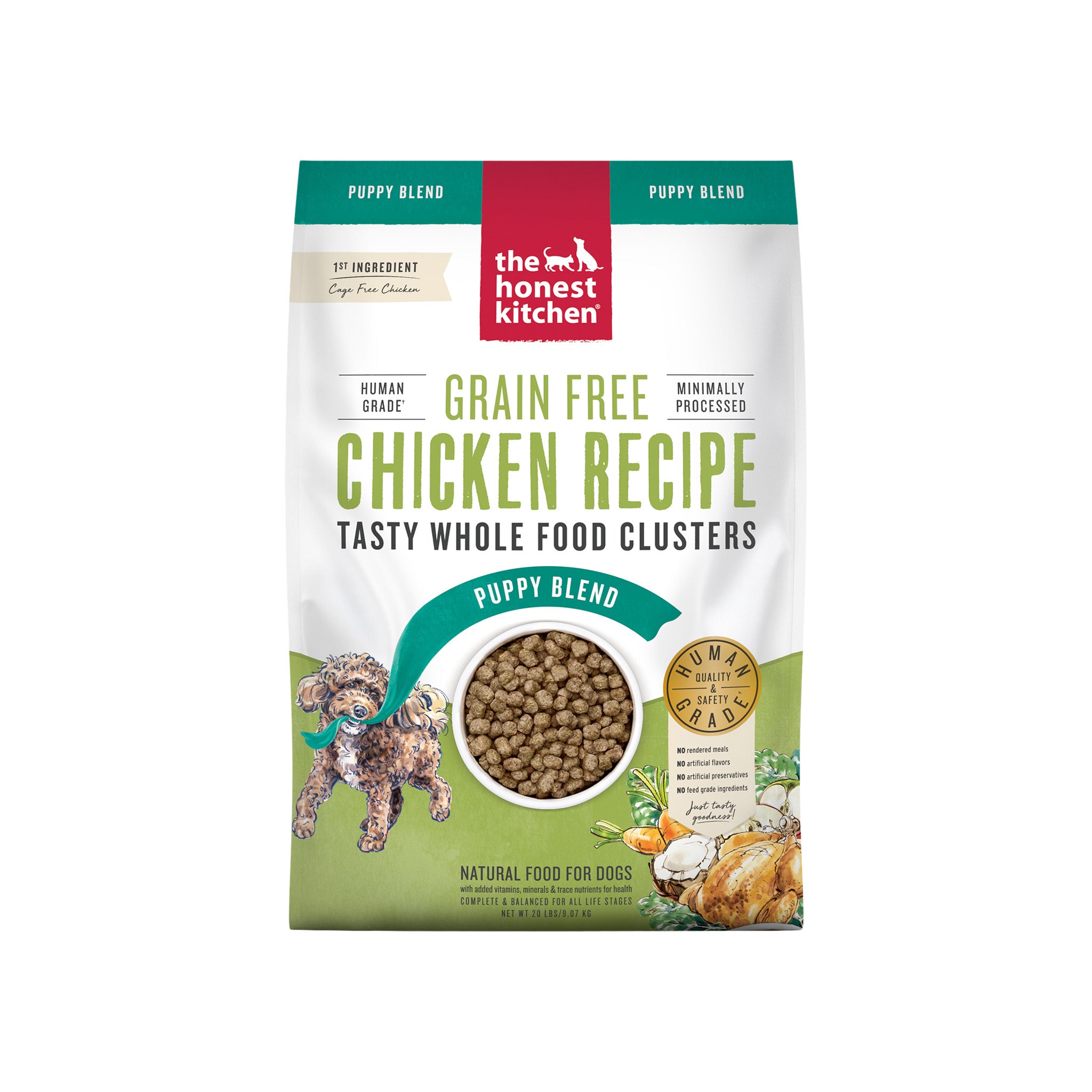 The Honest Kitchen Whole Grain Food Clusters Dog Food Puppy
