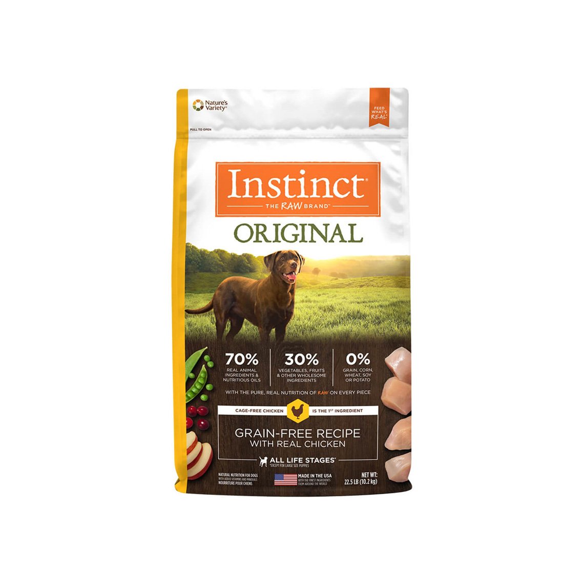 Nature's Variety Grain-Free Instinct Dry Dog Food