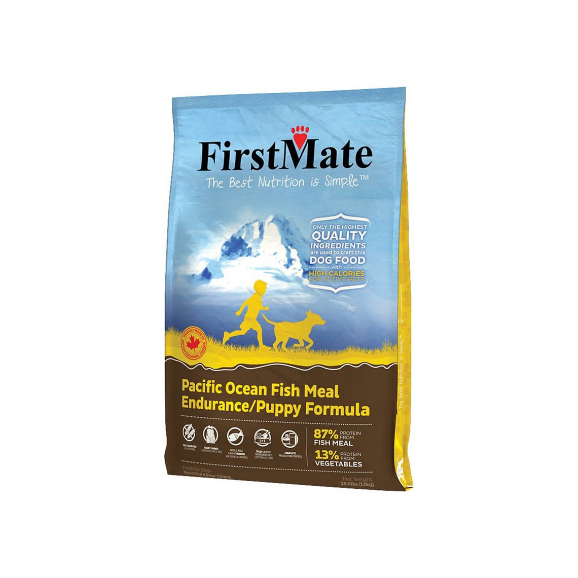 FirstMate Endurance/Puppy Pacific Ocean Fish Meal Grain-Free Dry Dog Food